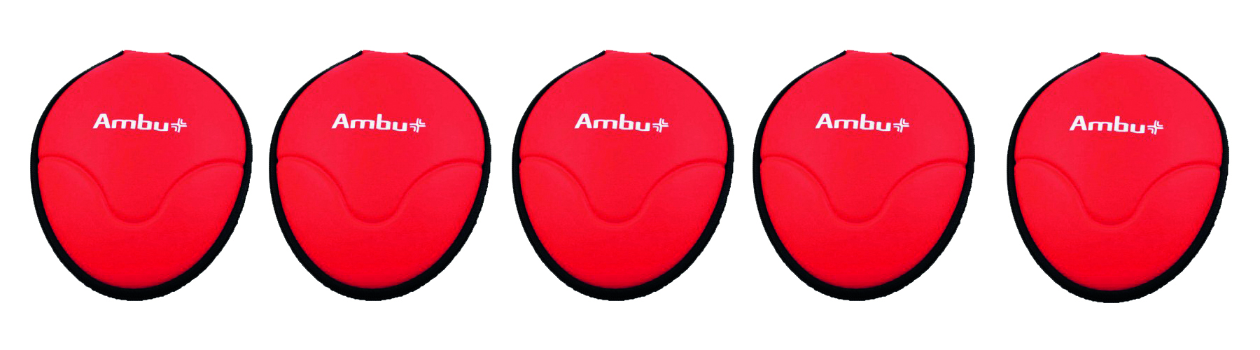 Ambu Res-Cue Masker in rode soft-case (5 stuks)