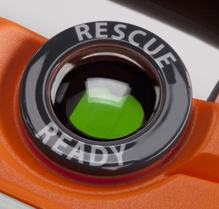 Cardiac Science Powerheart G5 Rescue Ready indicator