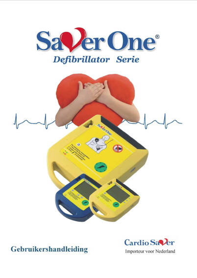 Handleiding Cardio Saver One AED