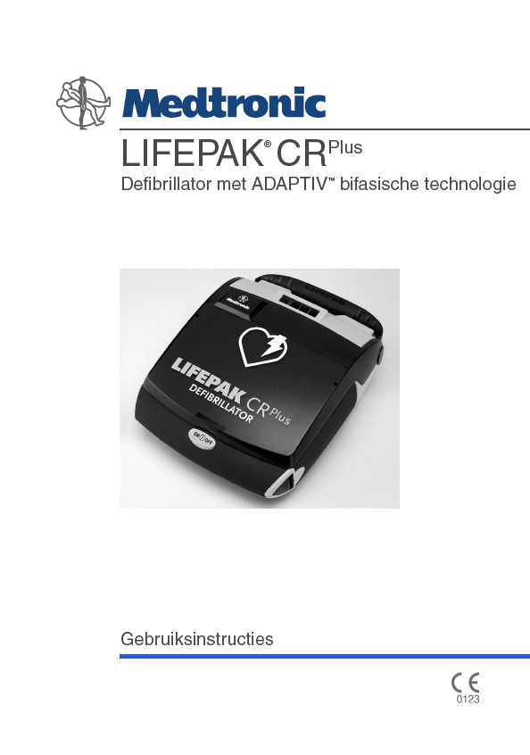 Handleiding Medtronic Lifepak CR PLUS AED