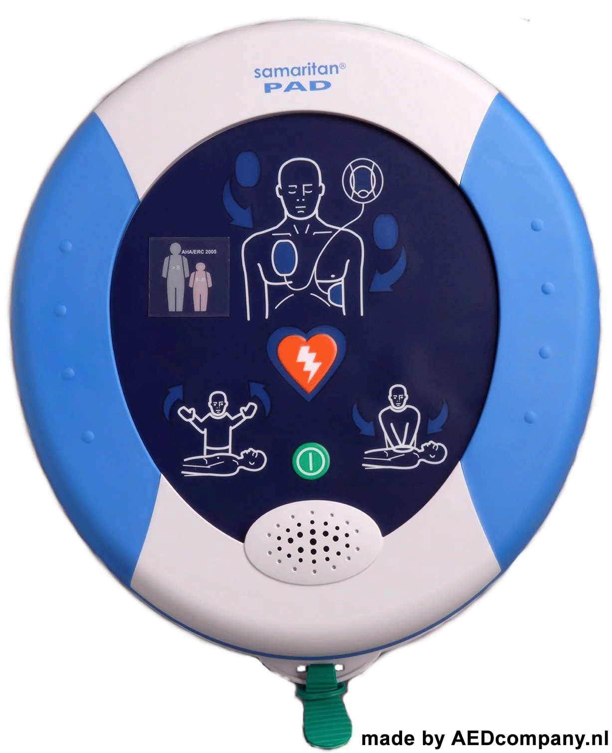 HeartSine Samaritan PAD 300P pictogrammen voorzien van led-verlichting