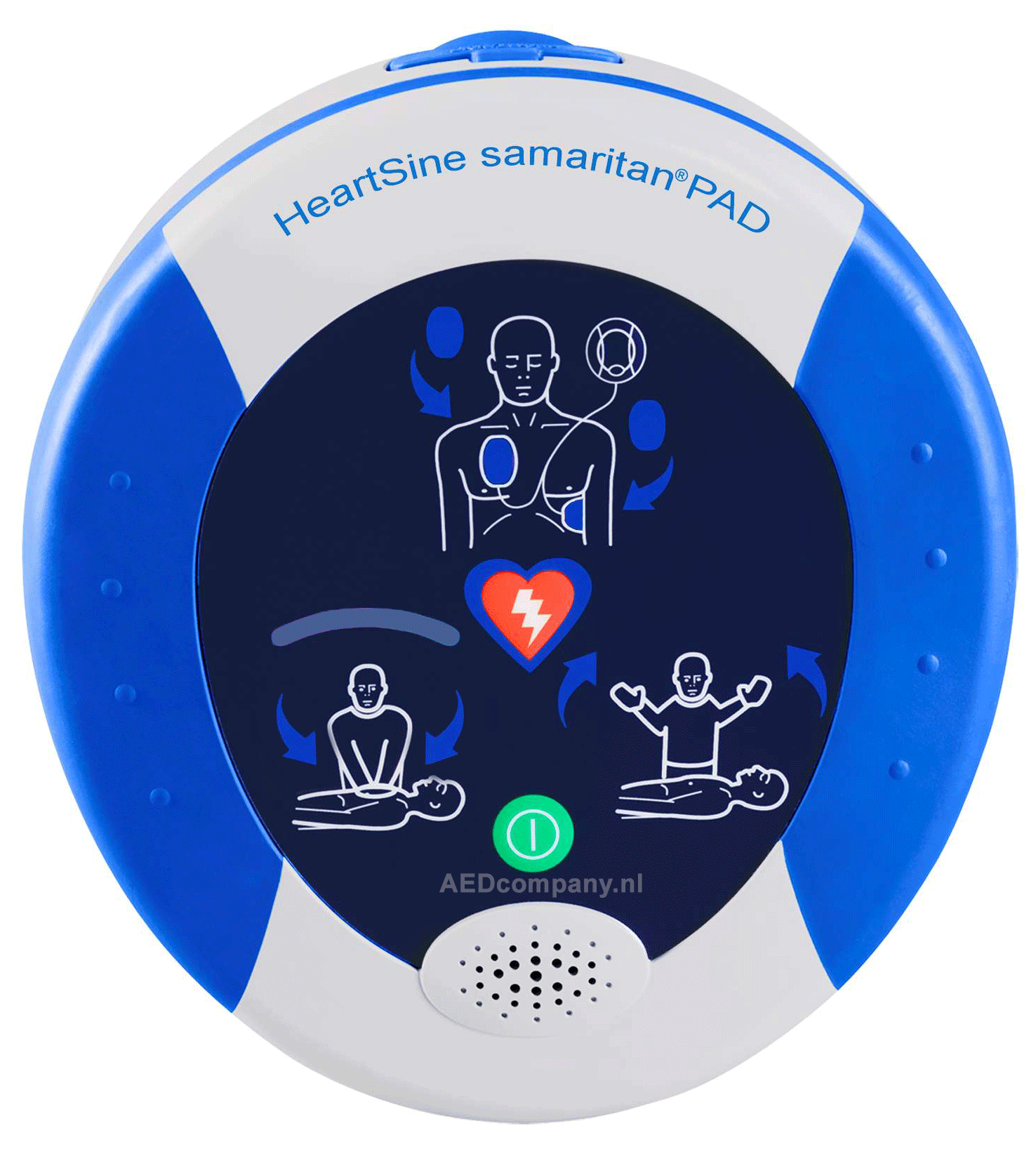 HeartSine Samaritan PAD 500P LED indicatoren