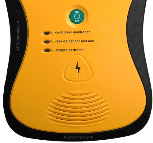 Defibtech Lifeline AUTO AED indicator LED lampjes tekst aanbieding