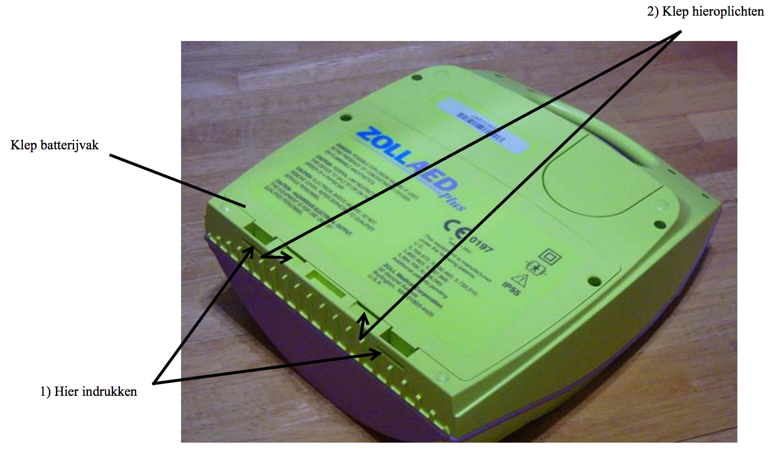 Vervangen ZOLL AED PLUS batterijen cr123a lithium 3 volt (10 pack)