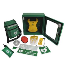 Aanbieding Defibtech Lifeline AUTO AED DCF-E130 & aedkast ddp-100 dbp-2800 dcf-210 ddu-100 dcf-e110