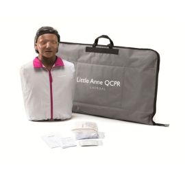 Laerdal Little Anne QCPR 1-pack 123-03050 donker inclusief tas