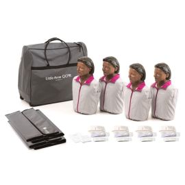 Laerdal Little Anne QCPR 4-pack 124-03050 donker