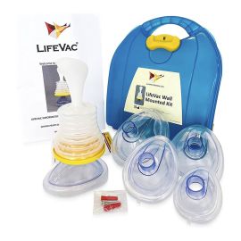 LifeVac Anti Verstikkingsapparaat met wandkoffer - wall mounted kit
