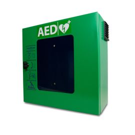 SmartCase SC1230 AED buitenkast verwarmd, alarm, verlichting & ventilator RVS Sixcase