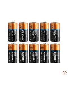 Duracell ZOLL AED PLUS CR123A lithium batterijen 3v (10 st) REF 8000-0807-01