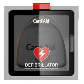Cardiaid wandkast met alarm en alarmlicht (indoor)