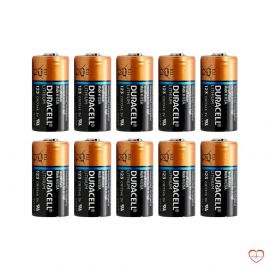 Duracell ZOLL AED PLUS CR123A lithium batterijen 3v (10 st) REF 8000-0807-01