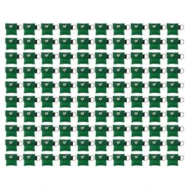 kiss of life sleutelhanger beademingsmasker ilcor aed logo groen 100 stuks