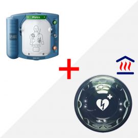 Philips HeartStart HS1 AED & Buiten kast