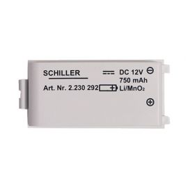 Schiller fred easyport lithium batterij dc 12V 750 mAh Li/MnO2