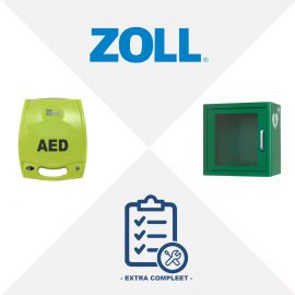 ZOLL AED PLUS inculief AEDkast  en servicecontract