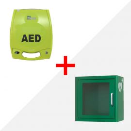 ZOLL AED PLUS inclusief universele AEDkast