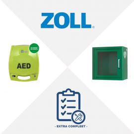 ZOLL AED PLUS volautomaat m inclusief AEDkast en Service contract