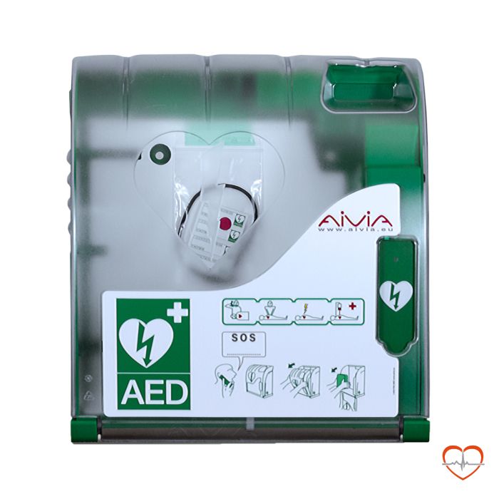 AIVIA 200 AEDKAST VOORKANT MET VERWARMING, ALARM & VERLICHTING AIVIA 200 AEDKAST VOORKANT MET VERWARMING, ALARM & VERLICHTING
