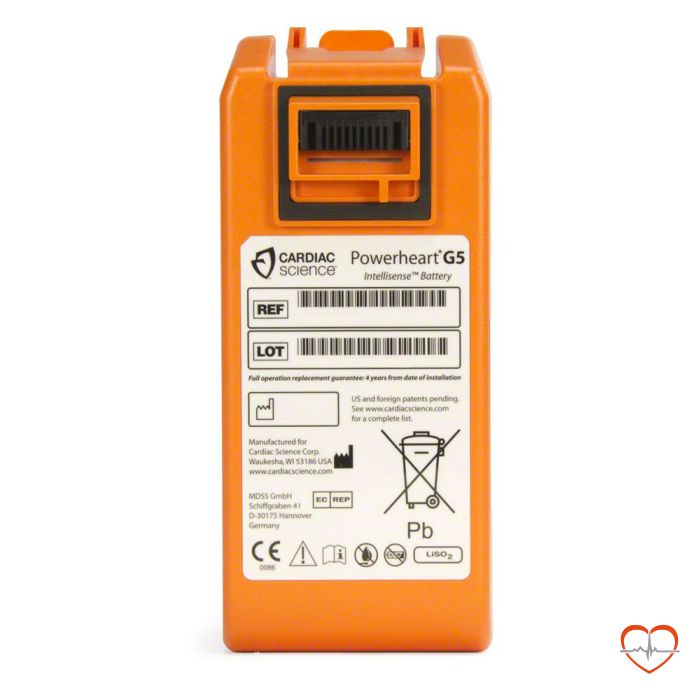 Cardiac Science Powerheart G5 AED Intellisense batterij type XBTAED001A Cardiac Science Powerheart G5 AED Intellisense batterij type XBTAED001A