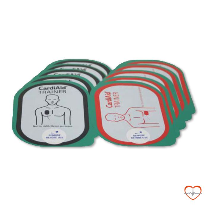 Cardiaid trainer elektroden vervangingsset van 5 stuks Cardiaid trainer elektroden vervangingsset van 5 stuks