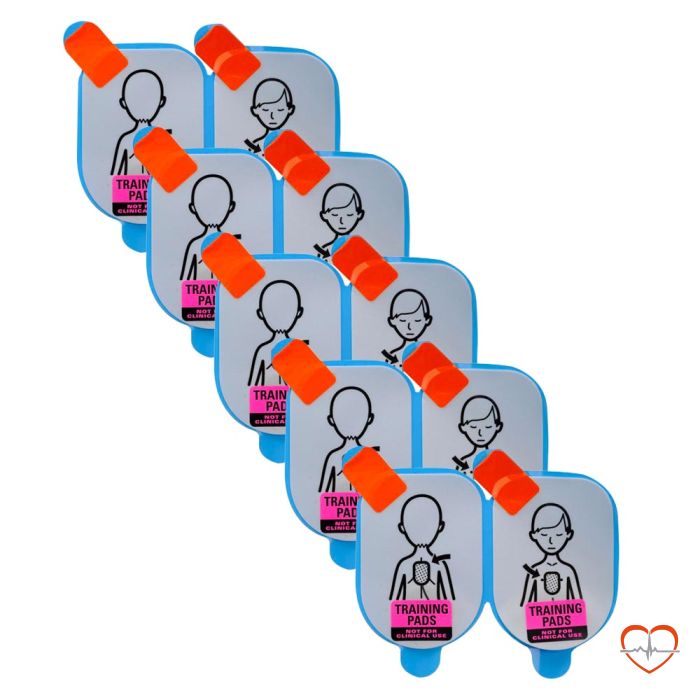 Defibtech trainer elektroden vervangingsset van 5 stuks kinderen 03-ddp-205tr Defibtech trainer elektroden vervangingsset van 5 stuks kinderen 03-ddp-205tr