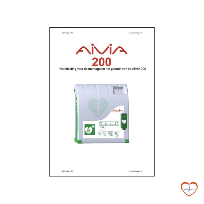 Handleiding AIVIA 200 AED buitenkast (DOWNLOAD) Handleiding AIVIA 200 AED buitenkast (DOWNLOAD)