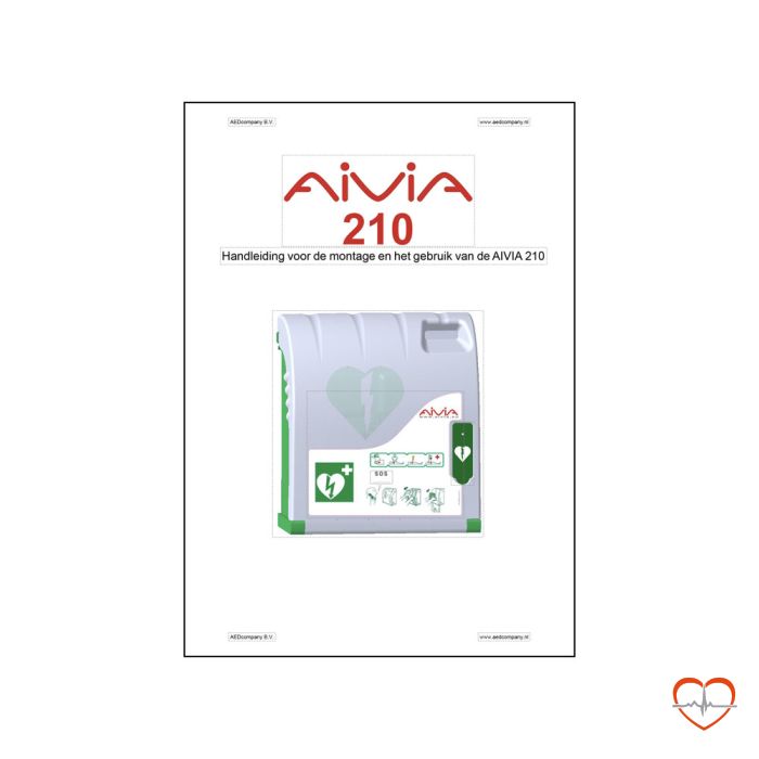 Handleiding AIVIA 210 AED buitenkast (DOWNLOAD) Handleiding AIVIA 210 AED buitenkast (DOWNLOAD)
