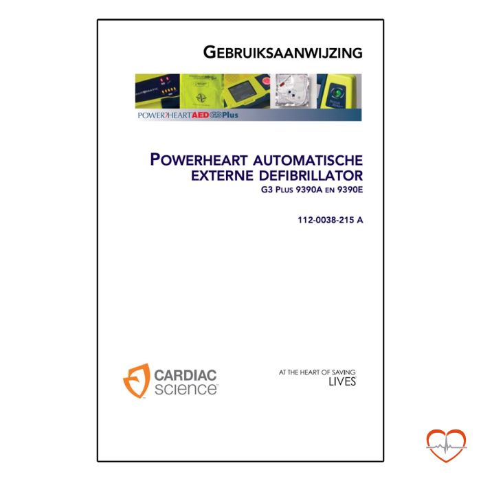 Handleiding Cardiac Science Powerheart G3 AED download Handleiding Cardiac Science Powerheart G3 AED download