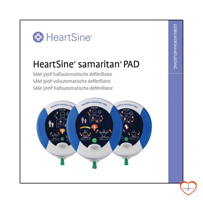 Handleiding HeartSine Samaritan PAD 500P AED manual Handleiding HeartSine Samaritan PAD 500P AED manual