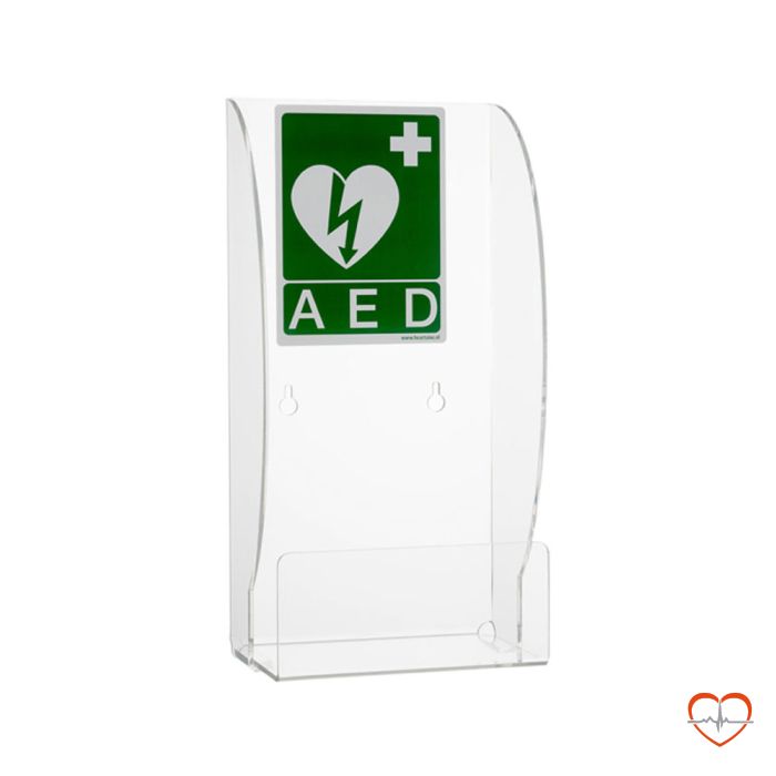 Heartsine Samaritan PAD plexiglazen wandhouder 350p, 360p & 500P Heartsine Samaritan PAD plexiglazen wandhouder 350p, 360p & 500P