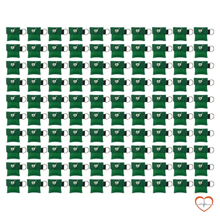 kiss of life sleutelhanger beademingsmasker ilcor aed logo groen 100 stuks kiss of life sleutelhanger beademingsmasker ilcor aed logo groen 100 stuks