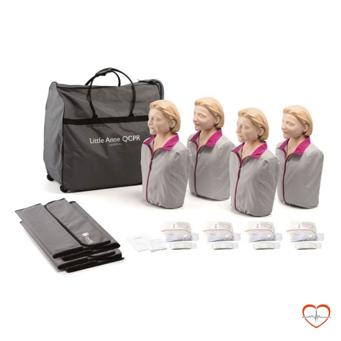 Laerdal Little Anne QCPR 4-pack 124-01050 Laerdal Little Anne QCPR 4-pack 124-01050