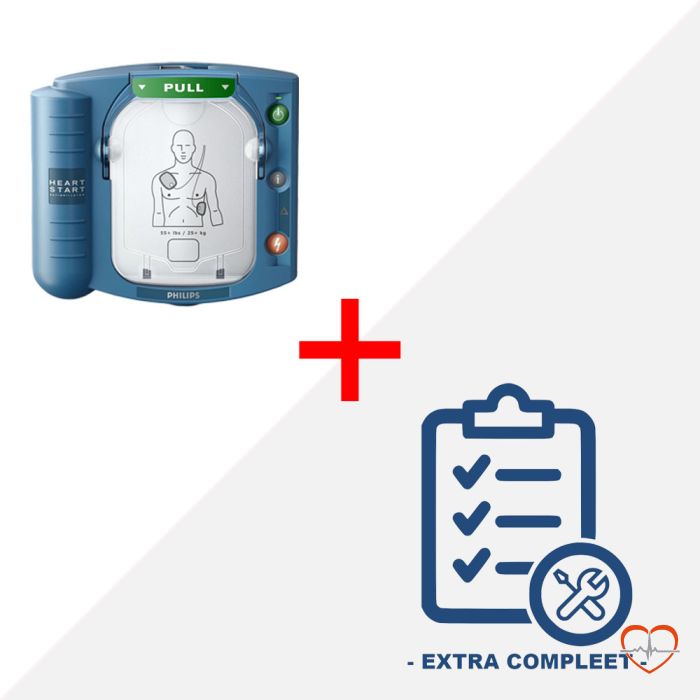 Philips HeartStart HS1 AED inclusief AED service contract Philips HeartStart HS1 AED inclusief AED service contract