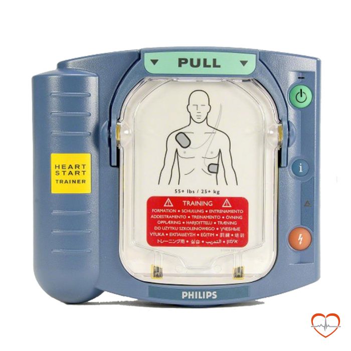 Philips HeartStart HS1 trainer M5086AABH front Philips HeartStart HS1 trainer M5086AABH front