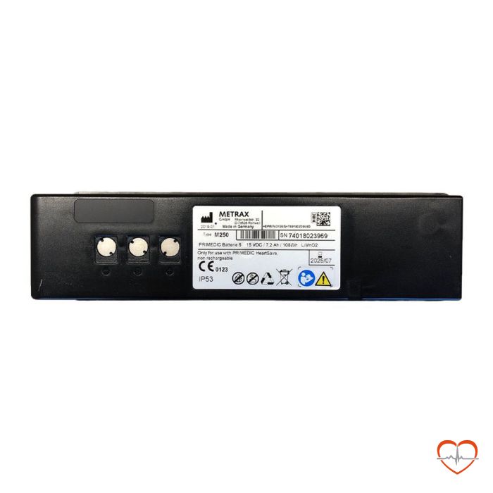 Primedic HeartSave PAD batterij 3 jaar METRAX 15 vdc 4,2 Ah 63Wh LiMnO2 batterie Primedic HeartSave PAD batterij 3 jaar METRAX 15 vdc 4,2 Ah 63Wh LiMnO2 batterie