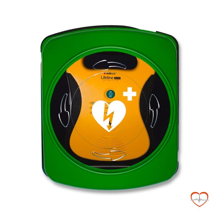 Rotaid Swift AED binnenkast indoor defibtech lifeline aed dicht Rotaid Swift AED binnenkast indoor defibtech lifeline aed dicht