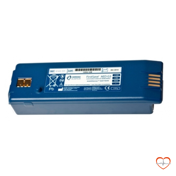 Cardiac Science Powerheart FirstSave batterij (kleur: blauw) 9143