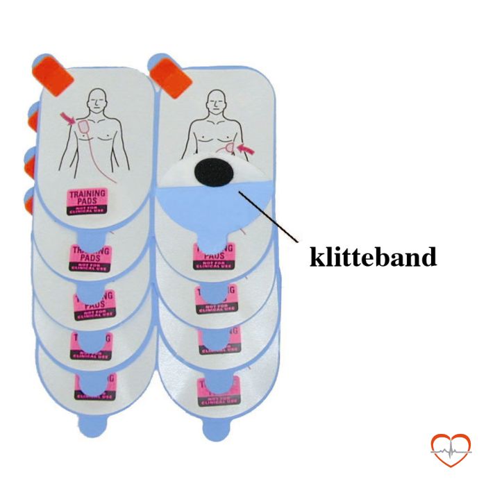 Defibtech trainer elektroden vervangingsset van 5 stuks (volwassenen) Defibtech trainer elektroden vervangingsset van 5 stuks (volwassenen)