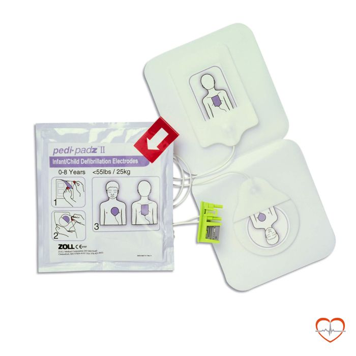 ZOLL kinderelektroden Pedi-padz II REF 8900-0810-01 defibrillation elektrodes
