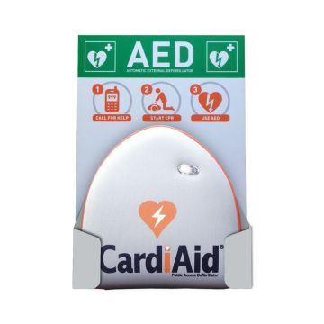CardiAid wandbeugel en Informatiebord