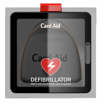 Cardiaid wandkast met alarm en alarmlicht (indoor)