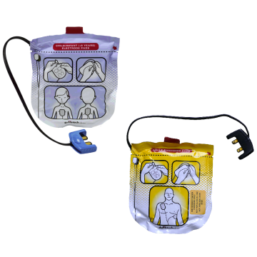 Defibtech Lifeline VIEW elektroden combinatiepakket volwassen-elektroden & kinder-elektroden