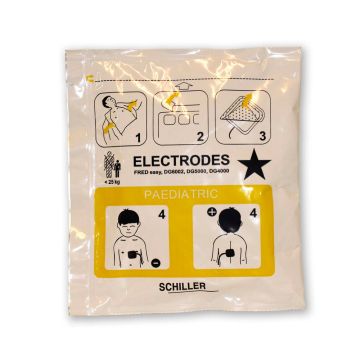 Schiller FRED easy kinder elektroden DG-6002 DG-5000 DG-4000