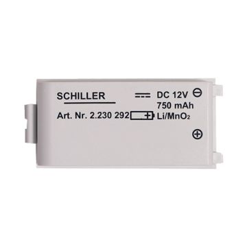 Schiller fred easyport lithium batterij dc 12V 750 mAh Li/MnO2