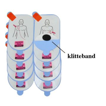 Defibtech trainer elektroden vervangingsset van 5 stuks (volwassenen)