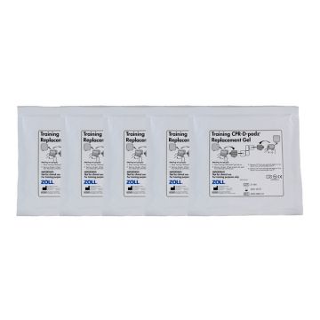 ZOLL trainingselektroden CPR-D-padz Replacement Gel REF 8900-0803-01 5 stuks