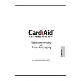 Handleiding CardiAid CT0207RS & CT0207RF AED manual gebruiksaanwijzing