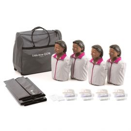 Laerdal Little Anne QCPR 4-pack 124-03050 donker