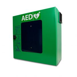 SmartCase SC1230 AED buitenkast verwarmd, alarm, verlichting & ventilator RVS Sixcase